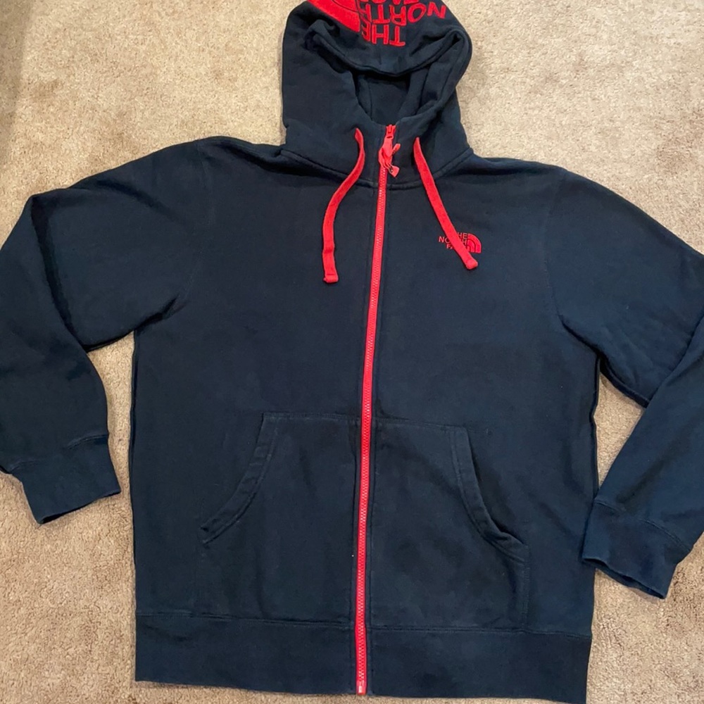 The North Face zipper sweatshirt